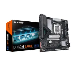 GIGABYTE B860M Eagle / B860M / LGA1851 / 2x DDR5 / PCIEx16 / 2.5 GLAN / mATX