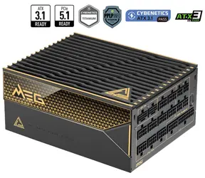MSI MEG Ai1600T PCIE5 / ATX / 1600W / 80PLUS Titanium / Aktivní PFC / PCIe 5.0 / 135 mm