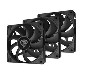Genesis Oxal 120 černá / Ventilátor / 120mm / 46.1 CFM / 3ks