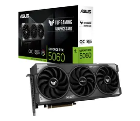 ASUS TUF GeForce RTX 5060 OC Edition 8GB / 2677MHz / 8GB GDDR7 / 128-bit / 1x HDMI + 3x DP / 550W (8)