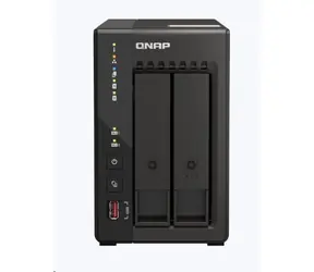 QNAP QVP-21C / J6412 2.6 GHz / 8GB RAM / 2x 3.5" SATA III / 2x USB 3.0 / 2x 2.5GLAN