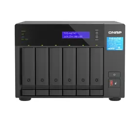 QNAP TVS-h874-i7-32G / Intel Core i7 / 32GB DDR4 / 8x3.5" SATA III + 2x M.2 2280 / 2x 2.5GLAN