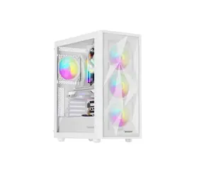 Genesis Diaxid 605 ARGB bílá / PC skříň / ATX, micro-ATX, mini-ITX / USB 2.0 / USB 3.0 