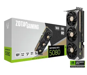 ZOTAC RTX 5080 SOLID CORE OC / 2295MHz / 16GB GDDR7 / 256-bit / 1x HDMI + 3x DP / 750W (16)