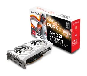Sapphire Radeon RX 9060 XT Pure Gaming OC 16GB / 3290MHz / 16GB GDDR6 / 1x HDMI + 2x DP / 450W (8)