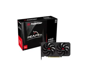 PowerColor Radeon RX 9060 XT Reaper 8GB /  3130MHz / 8GB GDDR6 / 1x HDMI + 2x DP / 500W (8)