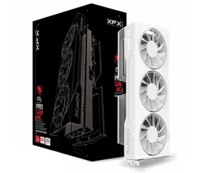 XFX Radeon RX 9060 XT SWIFT Triple Fan White OC 16GB / 3320MHz / 16GB GDDR6 / 1x HDMI + 2x DP / 550W (8)