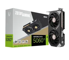 ZOTAC GeForce RTX 5060 Ti AMP 8GB / 2400 - 2632Mhz / 8GB GDDR7 / 128bit / 1x HDMI + 3x DP / 600W (8)
