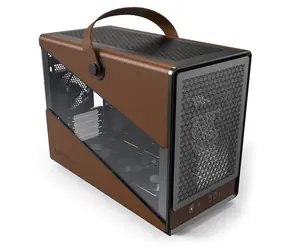 Montech Heritage Pro černá / Micro ATX / 2x USBA / 1x USB-C / 4x 120mm / bez zdroje / průhledná bočnice