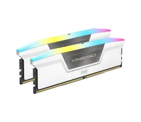 Corsair Vengeance RGB 32GB (2x16) DDR5 6000MHz bílá / C36 / DIMM / XMP 3.0