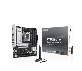 ASUS PRIME B850M-A WIFI / B850 / 4x DDR5 / 1x 2.5GLAN / Wi-Fi 6E / mATX