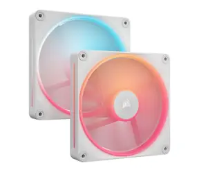 Corsair iCUE LINK LX140-R RGB 2ks bílá / 140 mm / 38.3 dB @ 2000 RPM / 91 CFM / PWM