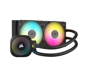 Corsair AIO iCUE LINK TITAN RX RGB 240 černá / 2x 120mm / 36dB / 300-2100 RPM / 73.5CFM / Intel + AMD