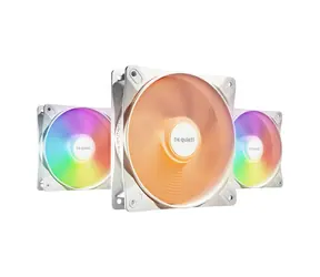 be quiet! Light Wings LX ARGB PWM 3ks bílá / 120 mm / 30.9 dB @ 2100 RPM / 61.8 CFM / PWM