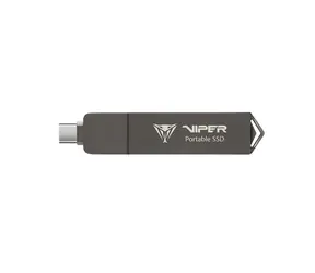 Patriot VIPER PVP30 1TB šedá / Externí SSD / R: 1000MBs / W: 1000MBs / USB-C 3.2 Gen 2