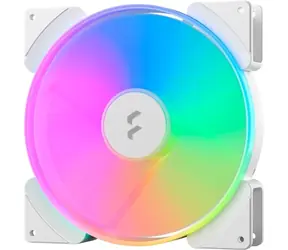Fractal Design Prisma AL 18 ARGB PWM bílá / 180mm / 37.4 dB @ 1200 RPM / 146 CFM / 4-pin PWM