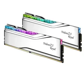 G.Skill Trident Z5 Royal RGB 32GB (2x16GB) 6400Mhz stříbrná / CL30-39-39-102 / DIMM / Non-ECC / XMP 3.0