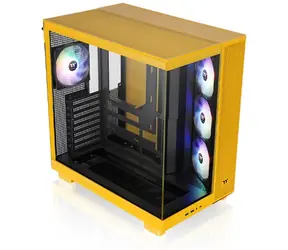 Thermaltake View 380 XL TG ARGB žlutá / ATX / 2x USB-A 3.2 / 1x USB-C / 4x120mm / bez zdroje / průhledná bočnice 