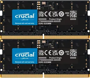 Crucial 64GB (2x32GB) DDR5 5600Mhz / CL46 / 1.1V / SO-DIMM / non-ECC