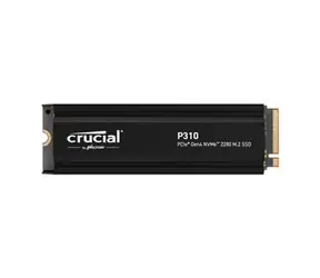 Crucial P310 2TB / M.2 SSD 2280 / PCIe 4.0 / R:7100MBs / W:6000MBs / Heatsink / 5y