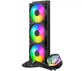 Cooler Master MasterLiquid 360 Atmos ARGB / 3x 120mm / 25 dB @ 3000 RPM / AMD + Intel