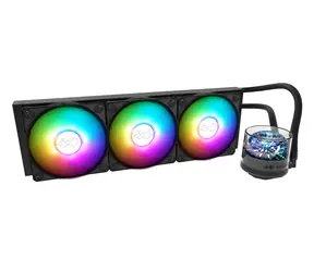 InWin NR36 ARGB AiO černá / 3x 120mm / 1800 RPM / 82.96 CFM / 25 dB / 3-Pin + 4-Pin / AMD + Intel