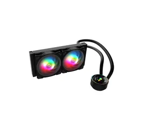 InWin MR24 ARGB AiO černá / 2x 120mm / 2200 RPM / 60.1 CFM / 20.5 dB / 3-Pin + 4-Pin / AMD + Intel