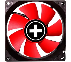 Xilence XF040 Performance C červená / 80mm ventilátor / 20 dB @ 1800 RPM / Hydro Bearing / 21.8 CFM / 4-Pin PWM