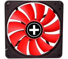 Xilence XF051 Performance C PWM Serie červená / 140mm ventilátor / 30 dB @ 1500 RPM / Hydro Bearing / 62.05 CFM / 4-Pin 