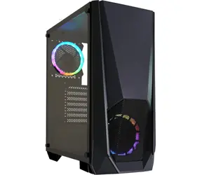 Xilence Xilent Blast černá / ATX / 1x USB-A 2.0 / 2x USB-A 3.0 / 2x 120mm ARGB / bez zdroje / průhledná bočnice