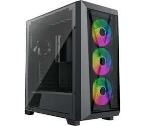 Xilence XILENT X X912.ARGB černá / ATX / 2x USB-A 3.0 / 1x USB-C 3.2 / 3x 120mm ARGB / bez zdroje / průhledná bočnice