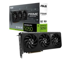 ASUS PRIME GeForce RTX 5050 OC 8GB / 2707MHz / 8GB GDDR6 / 128-bit / 1x HDMI + 3x DP / 550W (8)
