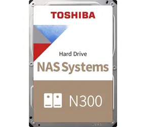 Toshiba N300 NAS 22TB / 3.5" / 7 200 rpm / 512MB cache / SATA III / CMR