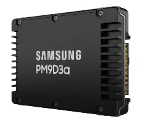 SAMSUNG PM9D3a 3.84 TB / 2.5" / PCI Express 5.0 NVMe / R: 12000 MBps / W: 6000 MBps / IOPS: 2000K&250K / 5y 