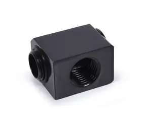 Alphacool Low Profile Adaptér 90° G1/4 AG na G1/4 IG černá / otočný
