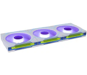 Lian Li UNI FAN SL-INF 120 ARGB PWM bílá 3-pack / 120 mm ARGB / 29.2 dB @ 0-2300 RPM / 4-pin