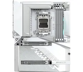 GIGABYTE X870 A STEALTH ICE / AMD X870 / DDR5 / SATA III RAID / USB / 5GLAN / M.2 / sc.AM5 / ATX