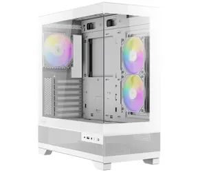 Antec CX700 ARGB bílá / ATX / 1x USB-A 3.0 / 1x USB-C 3.2 Gen 2 / 3x 120mm ARGB / bez zdroje / průhledná bočnice