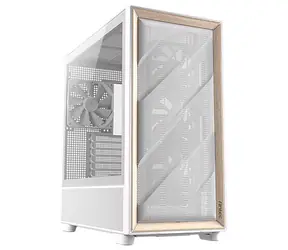 Antec Flux bílá / E-ATX / 2x USB-A / 1x USB-C / 4x 120mm / 1x 140mm / bez zdroje / průhledná biočnice