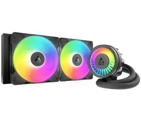 ARCTIC Liquid Freezer III Pro - 280 A-RGB černá / 2x 140mm / 2500 RPM / 110 CFM / AMD + Intel
