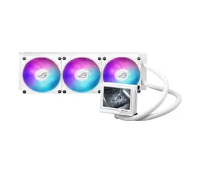 ASUS ROG RYUJIN III 360 ARGB EXTREME bílá / komplet vodního chlazení CPU + 3.5" LCD displej / 3x 120mm 