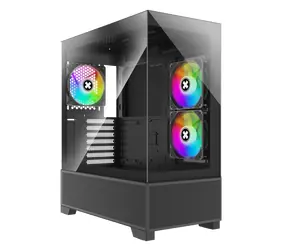 Xilence BEAM XG172 černá / ATX / 2x USB-A 2.0 / 1x USB-A 3.2 / 3x 120mm ARGB / bez zdroje / průhledná bočnice 