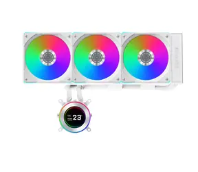 Lian Li HYDROSHIFT II LCD-C 360CL bílá