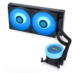 Lian Li GA II Lite černá / 2x 120 mm / ARGB podsvícení / 2500 RPM / 34.8 dB / AiO / AMD + Intel