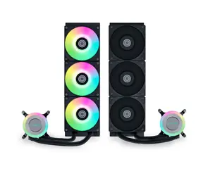 Lian Li GA II Lite černá / 3x 120 mm / ARGB podsvícení / 2500 RPM / 34.8 dB / AiO / AMD + Intel