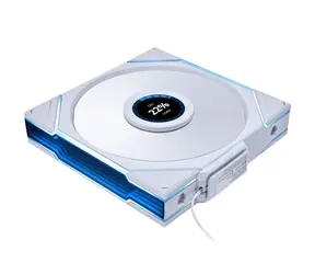Lian Li UNI FAN TL LCD Wireless bílá / ARGB / 140mm / 1600rpm / 29.4 dB / 68.1 CFM / PWM / 2 pin