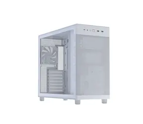 ASUS PRIME AP303 TG bílá / ATX / 2x USB 3.2 / 1x USB-C 3.2 / bez zdroje / průhledná bočnice 