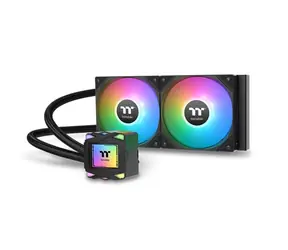 Thermaltake LA240 ARGB černá / AIO vodní chladič CPU / 2x 120mm / 2500 RPM @ 38.35 dB / 79.3 CFM 