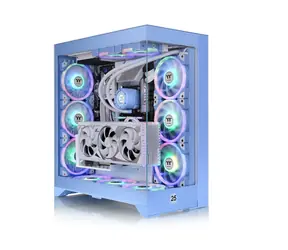 Thermaltake CTE E660 MX modrá / ATX / USB-A + USB-C / 3x 120/140mm / bez zdroje / průhledná bočnice 