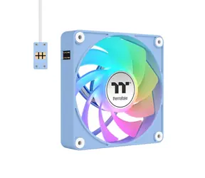 Thermaltake CT120 EX Reverse Sync PC Cooling Fan modrá / Hydro-Dynamic Bearing / 120mm / 31.2dB @ 2000rpm / 4 pin / 3ks 